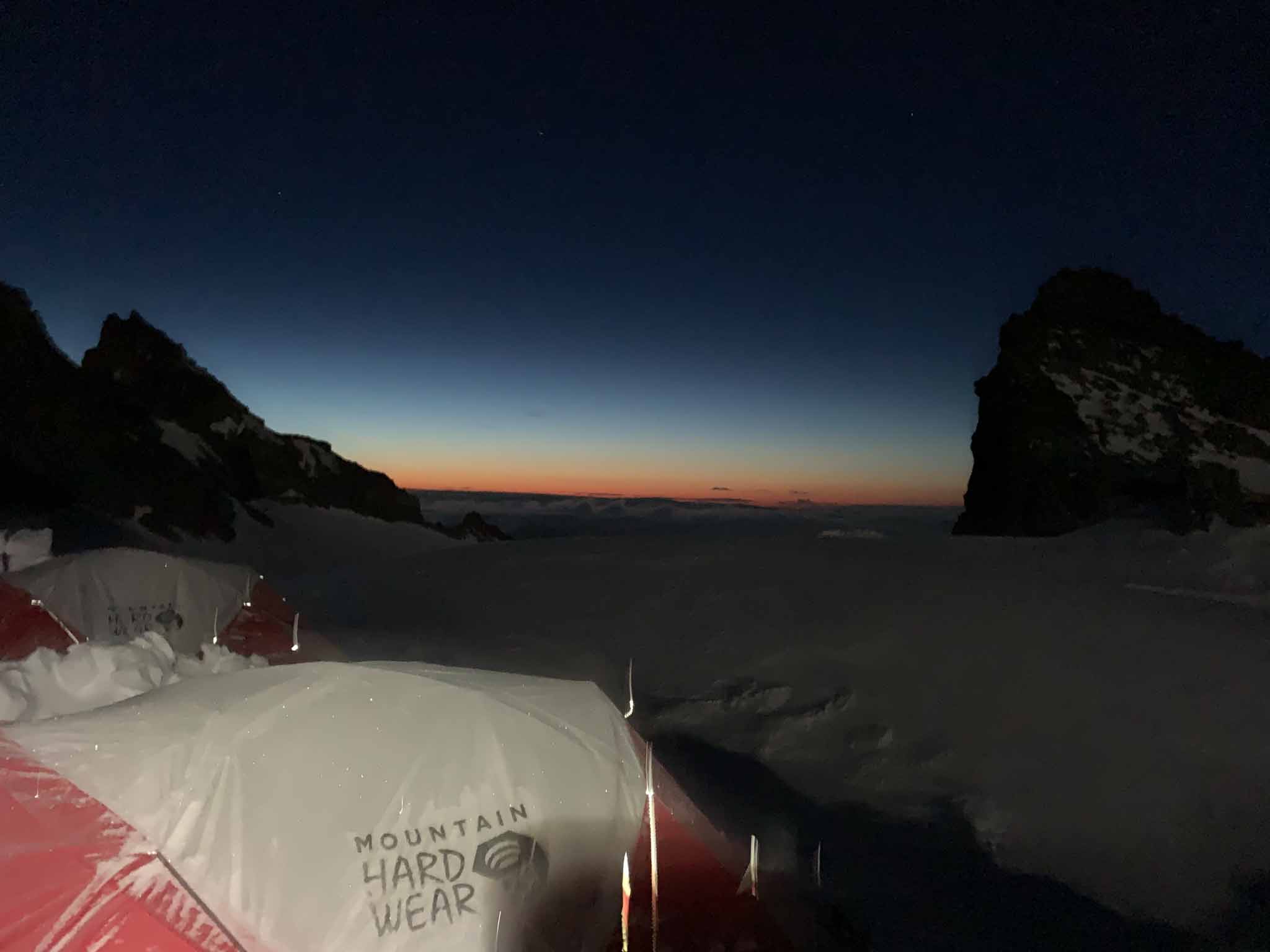 Tents at Night